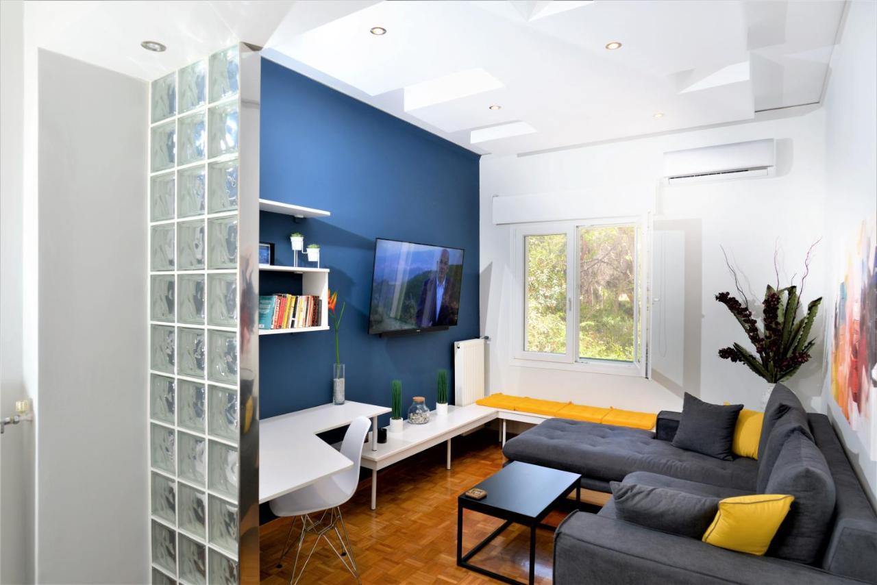 Cozy Apt In Ilisia With Urban Forest View Athene Buitenkant foto